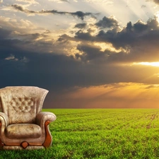 Armchair, Great Sunsets, Field