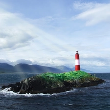 Islet, Lighthouse, maritime