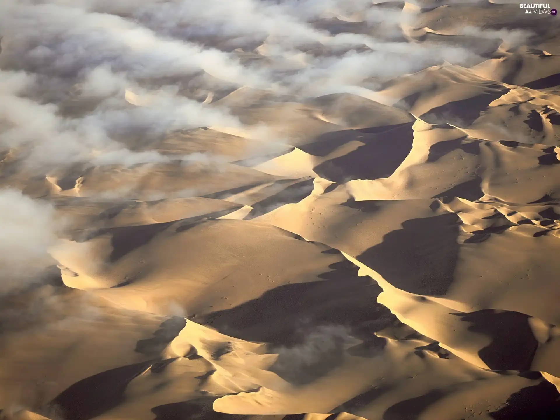 clouds, Namibia, Desert