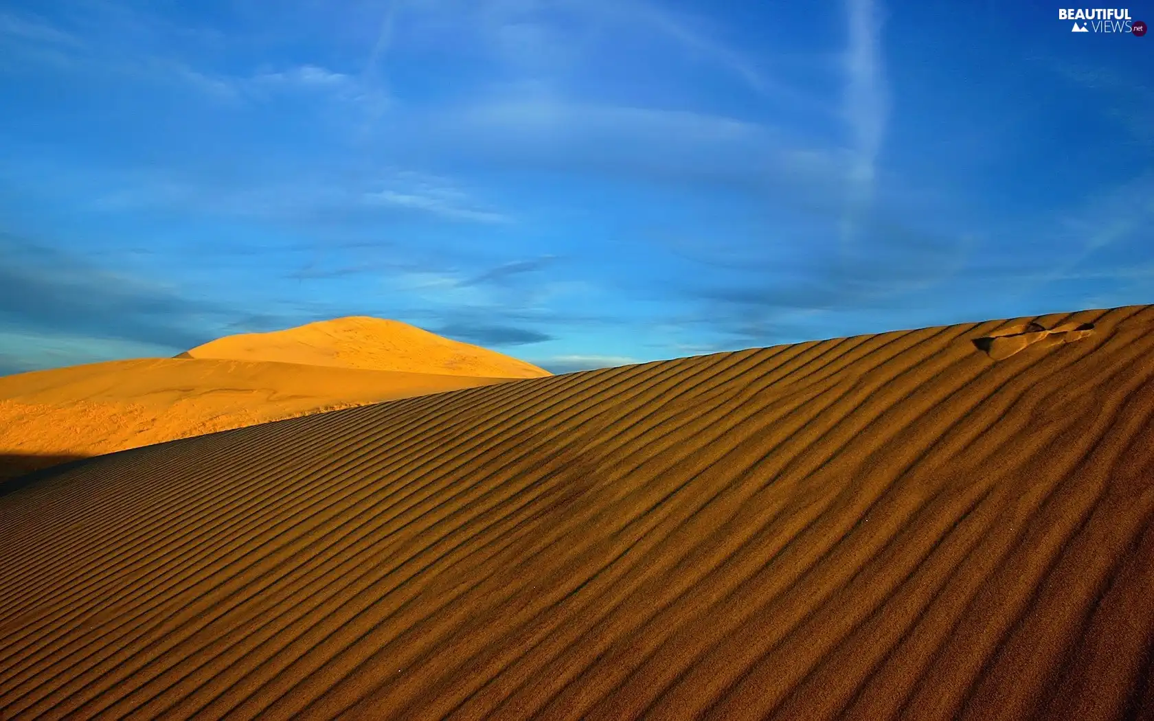 Desert, Dunes, embers, Sand