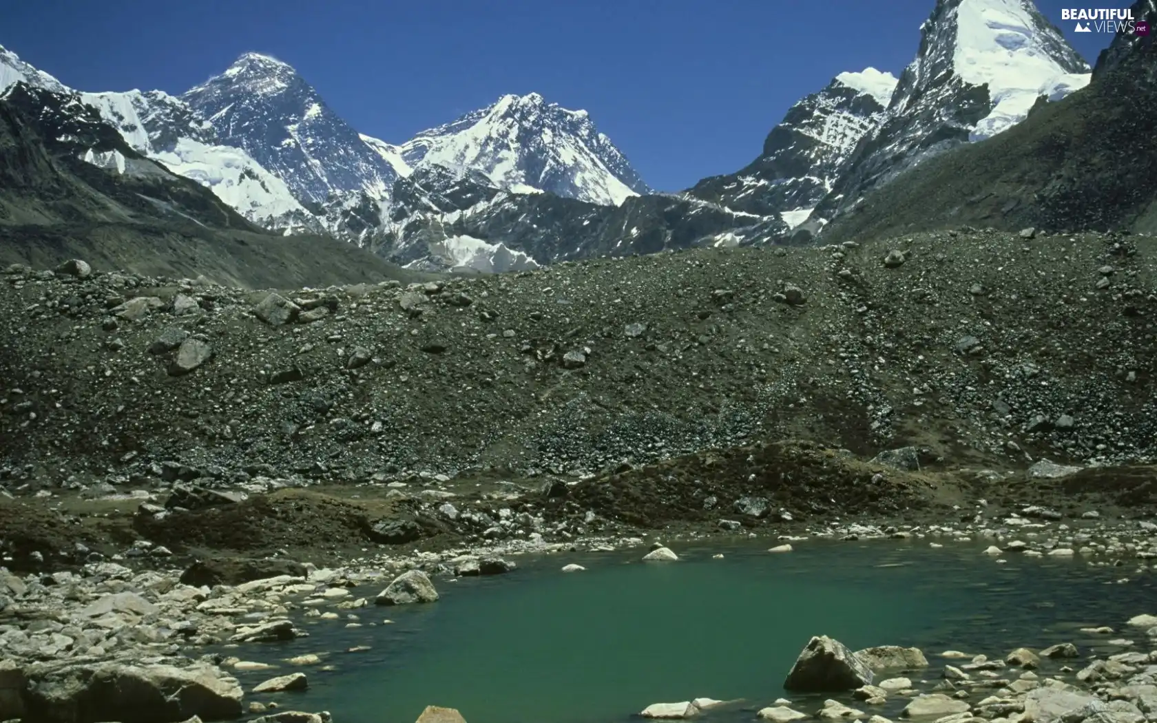 Mount, Everest, Park, Mountains, national, Nepal, China, Sagarmatha