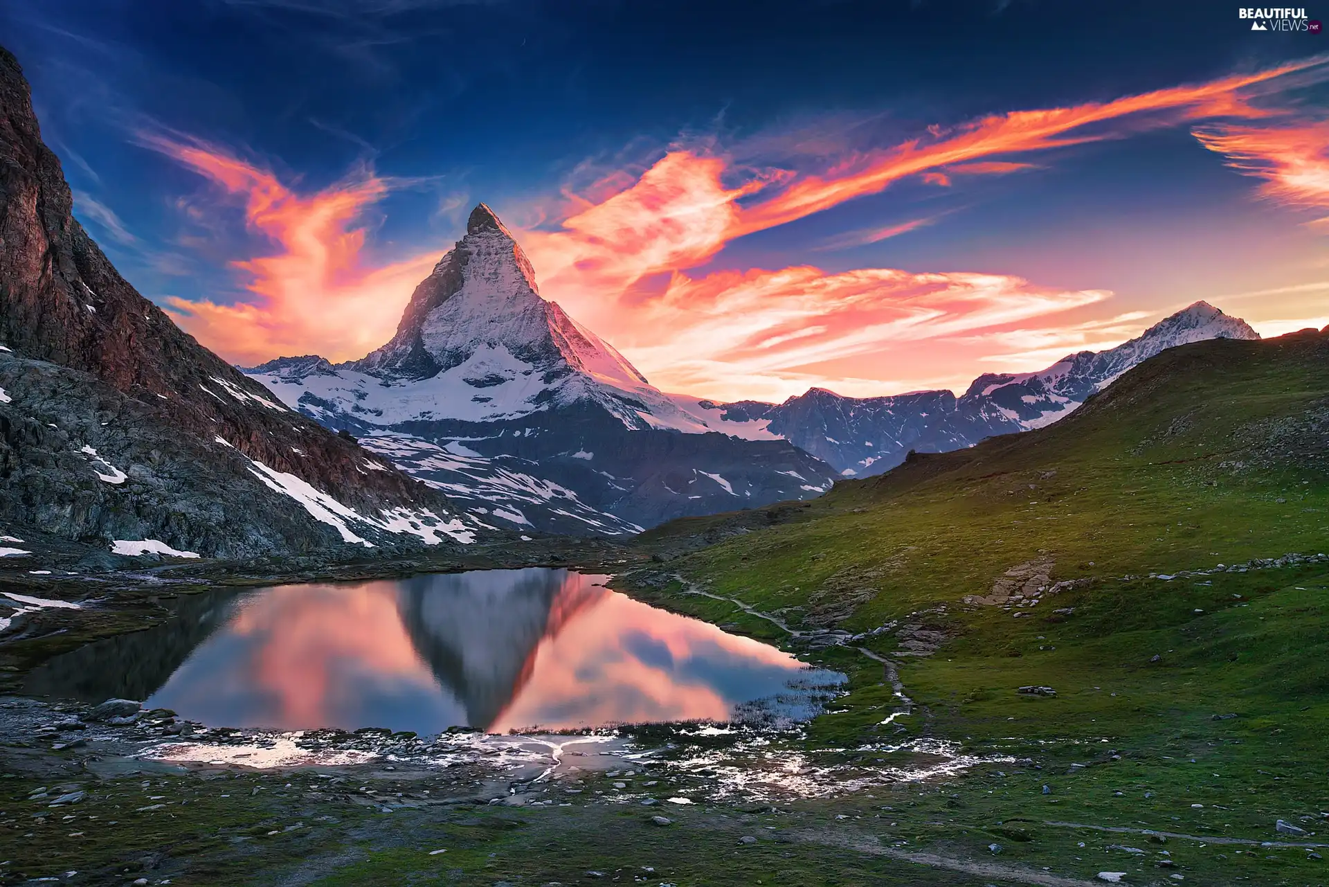 Matterhorn, Mountains, Alps