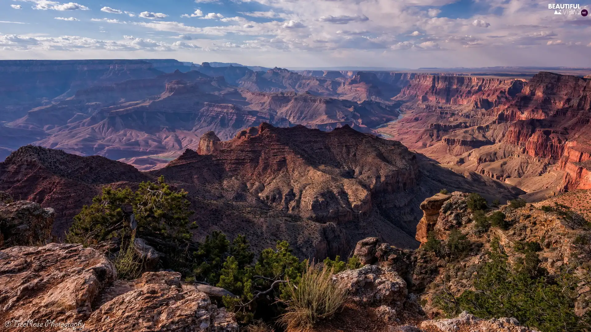 Grand Canyon, Grand Canyon National Park, State of Arizona, The United States, Mountains, Grand Canyon