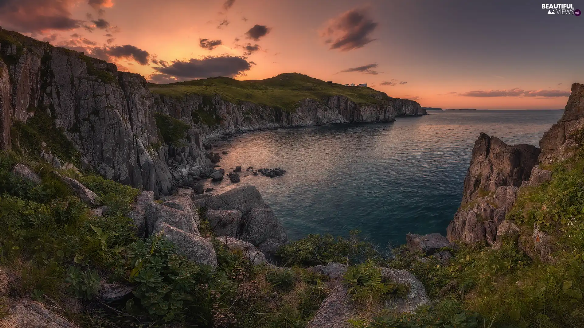 cliff, Gulf, rocks, sea