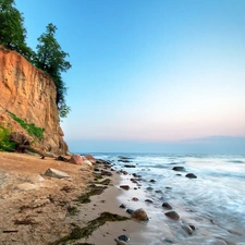 cliff, Coast