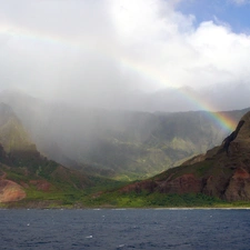 Fog, Coast, Great Rainbows