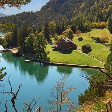 River, Mountains, Valley