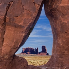 landscape, rocks