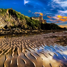 Beaches, rocks, Stones, coast