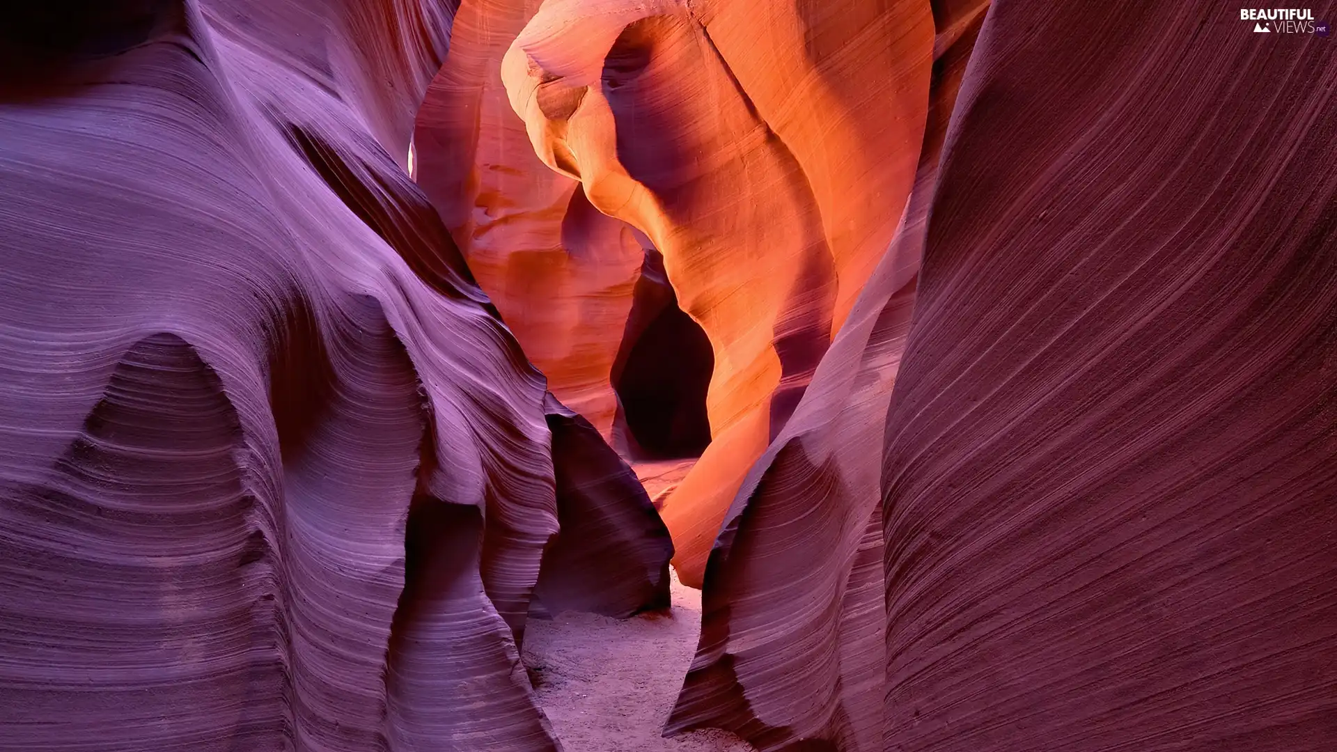 Antelope, Arizona, Glow, canyon, golden