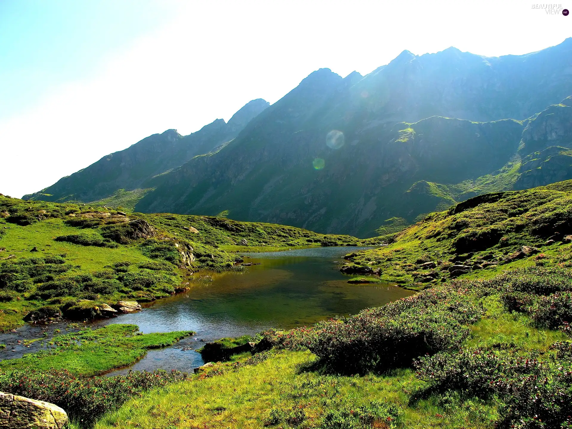 Austria, Mountains, River