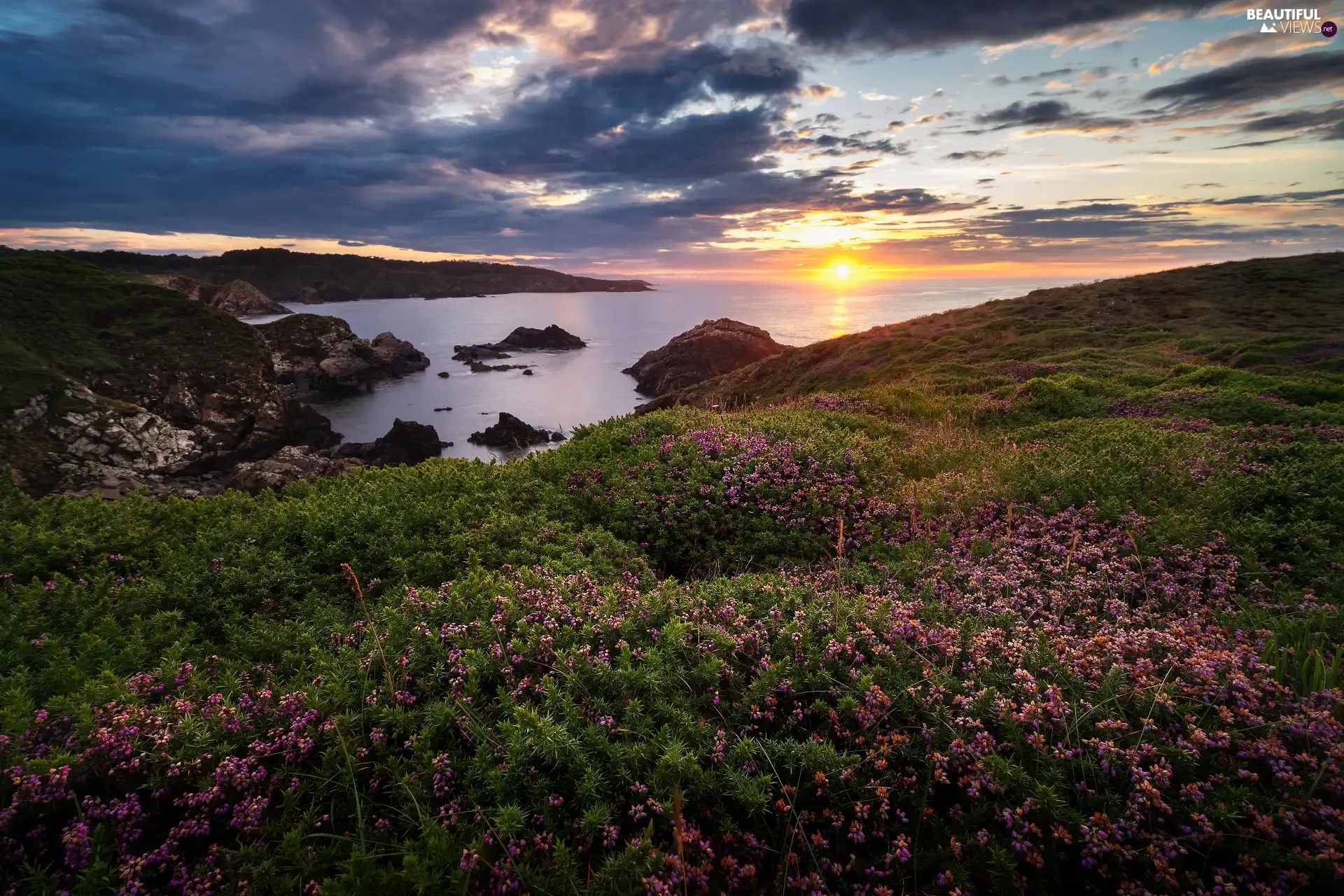 Bay of Biscay, Spain, Briar, Great Sunsets, Coast, Asturias