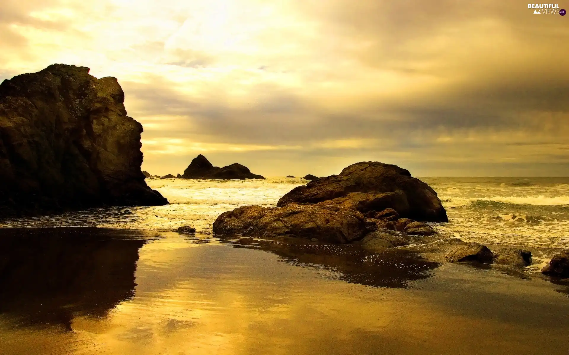 sea, Beaches