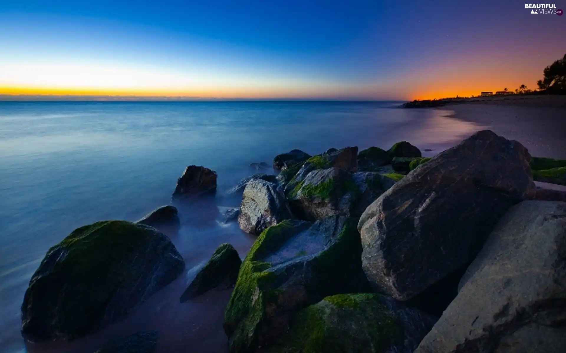 Beaches, Stones, sea