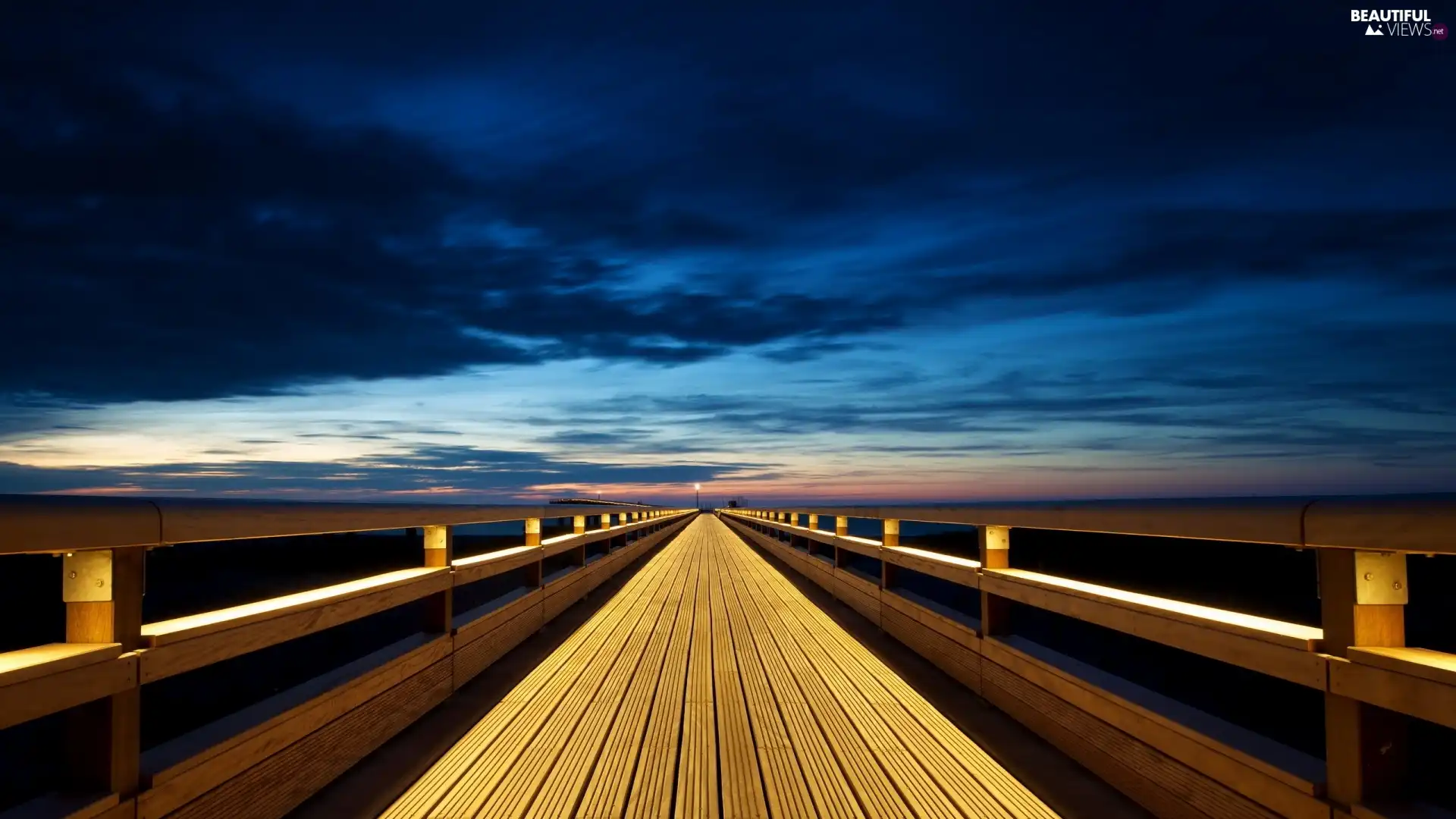 navy blue, pier, boarding, Sky