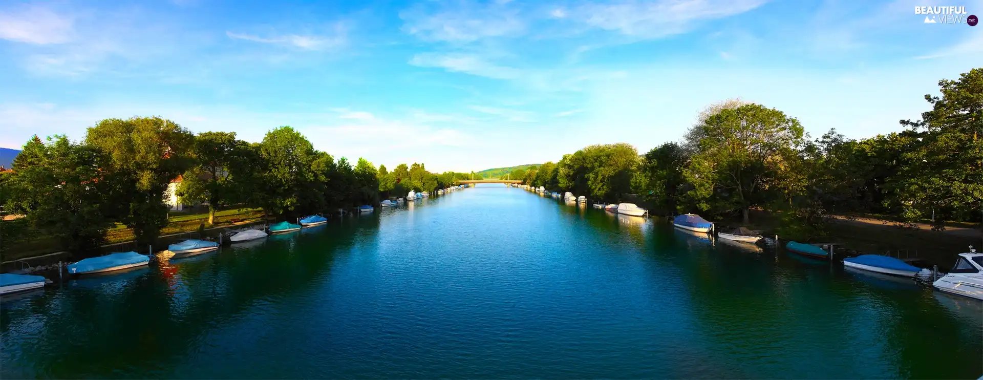 Boats, River, canal