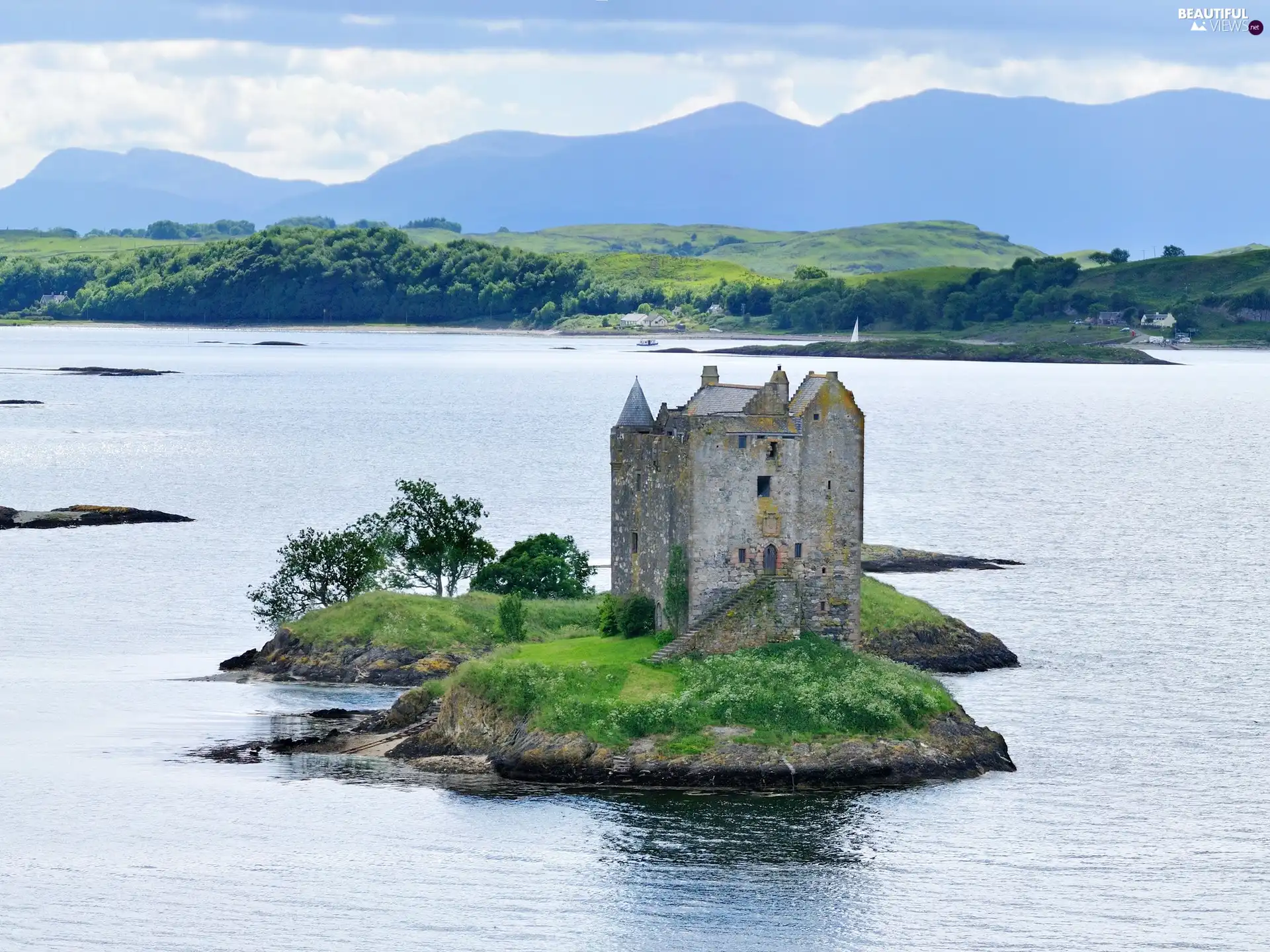 lake, Castle