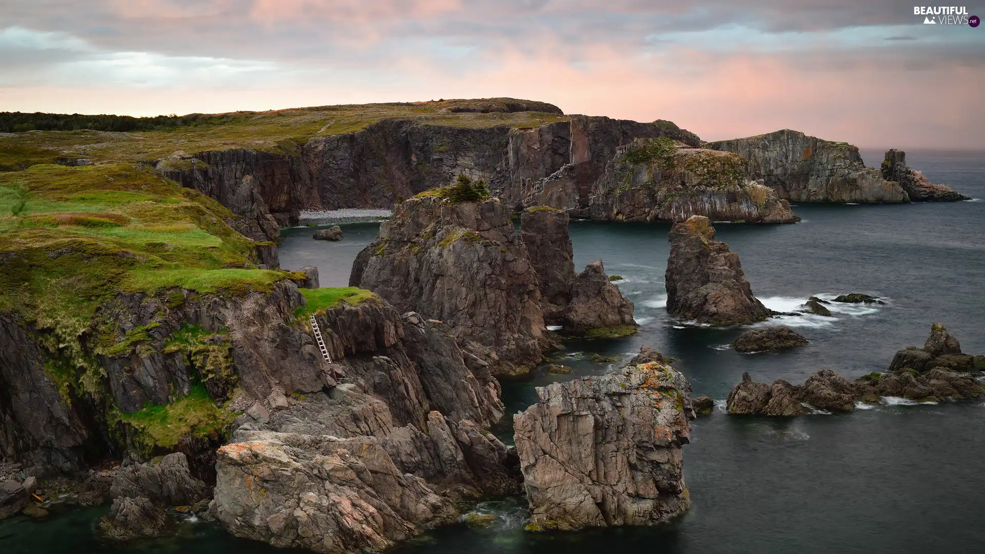 sea, rocks, Coast, cliff