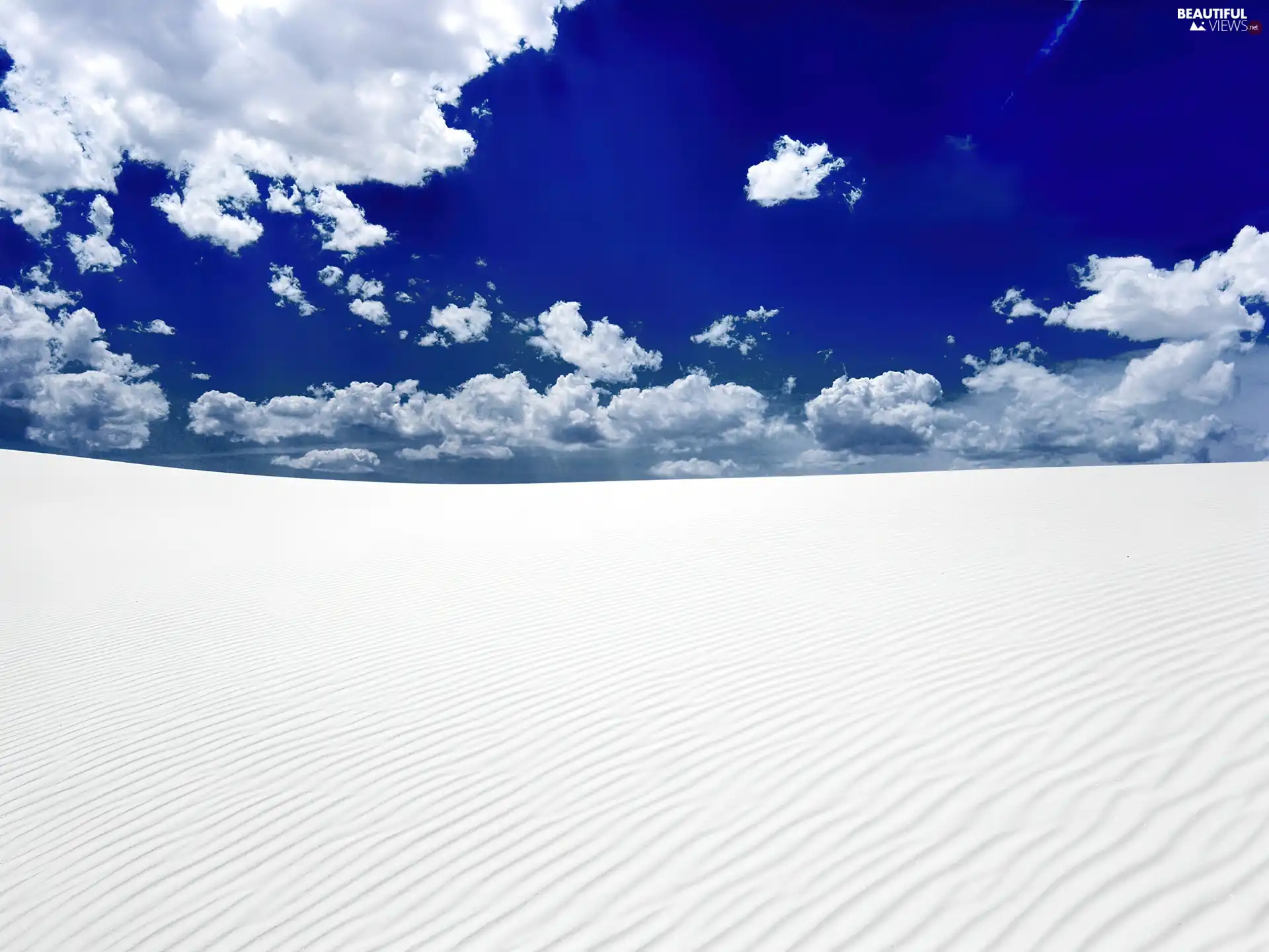 Desert, clouds