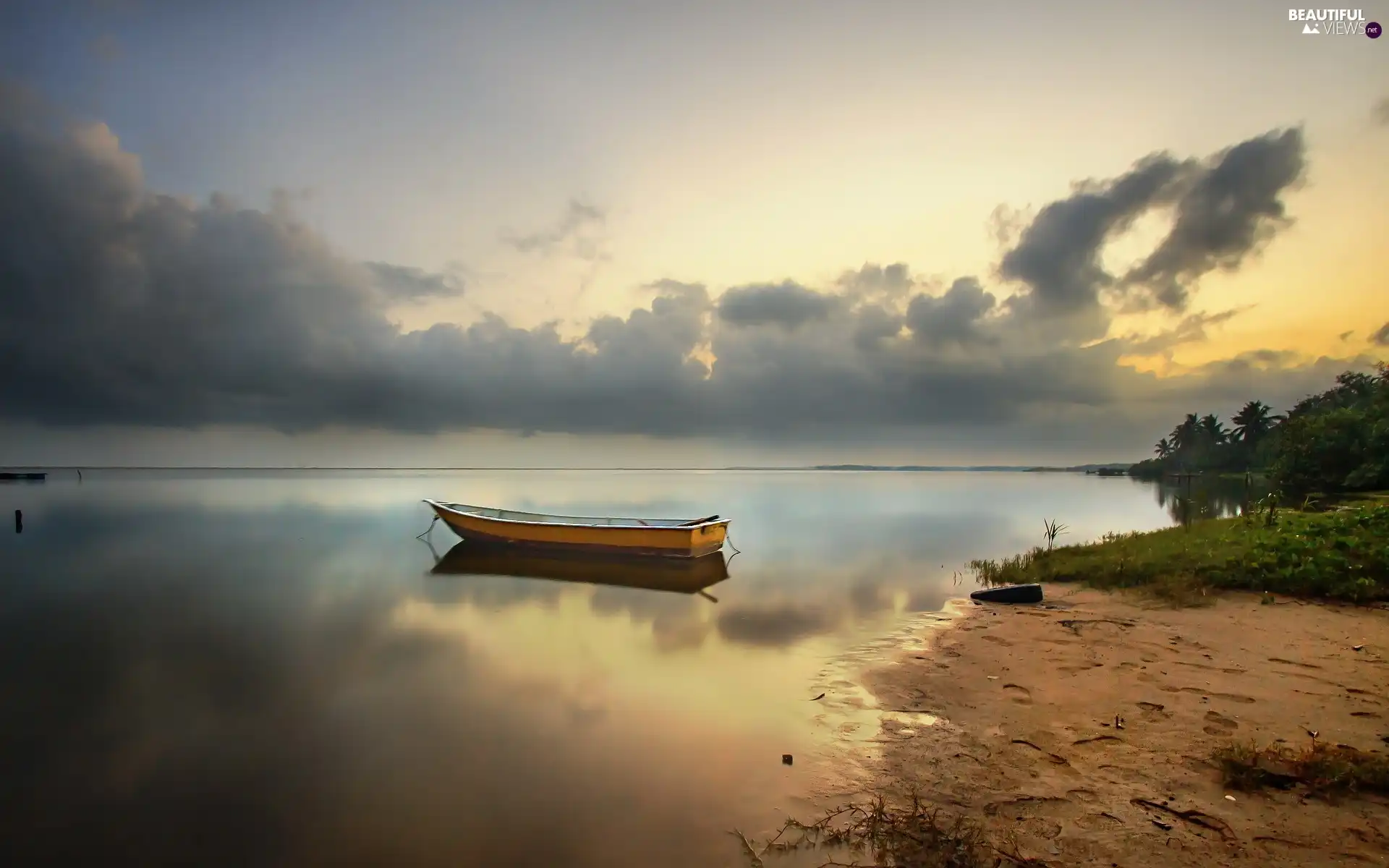 clouds, Tropical, Lodz, Gulf, Beaches