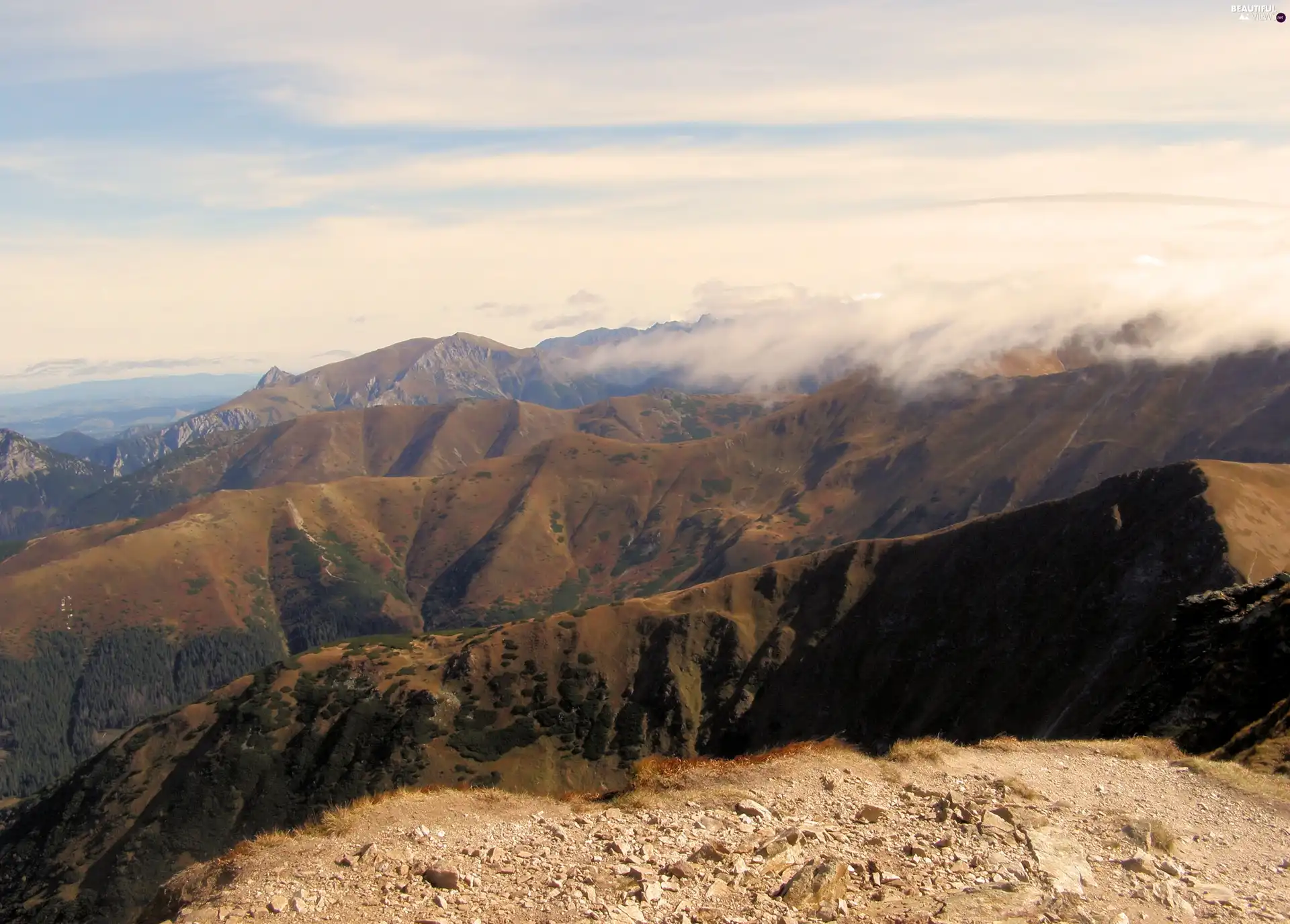 clouds, Tatras, West