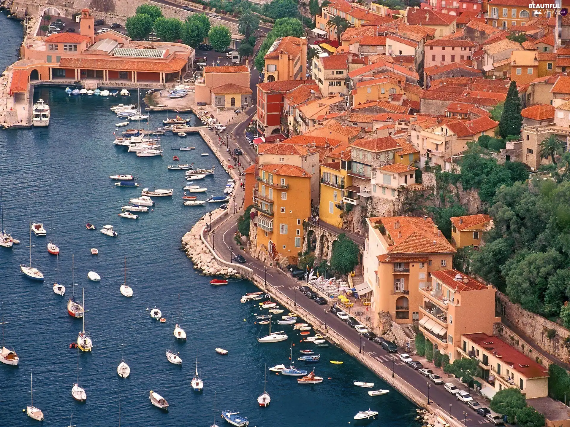 France, Harbor, Coast, Ville