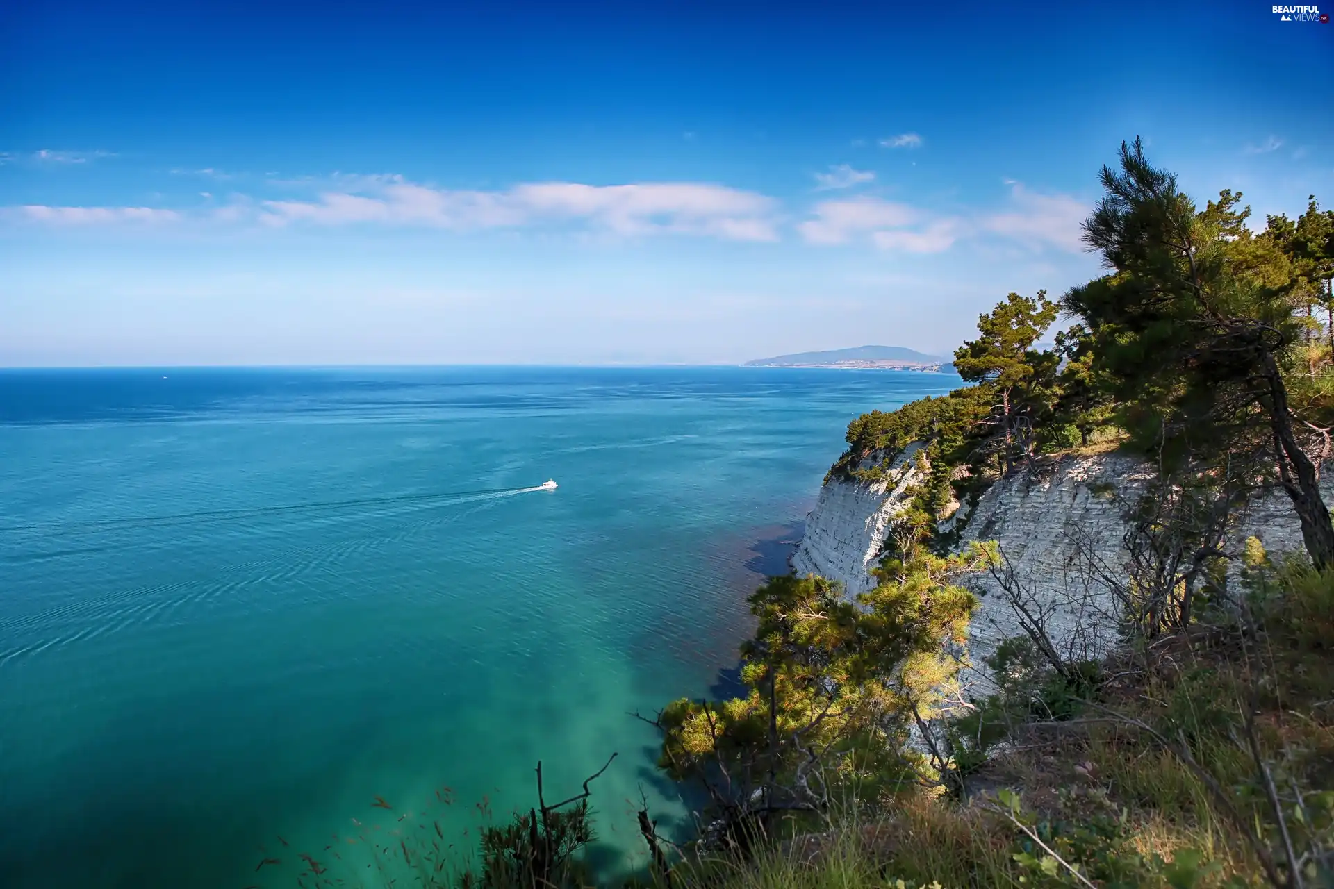 Coast, sea, rocks