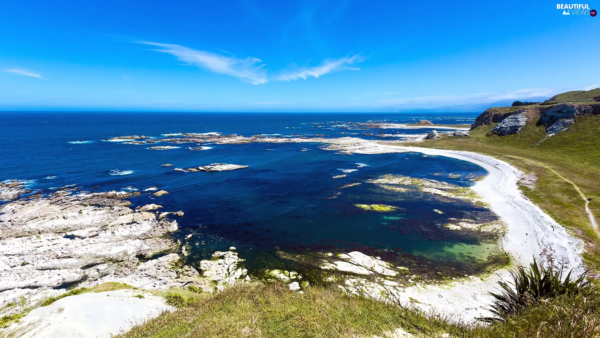 sea, Gulf, Coast, rocks