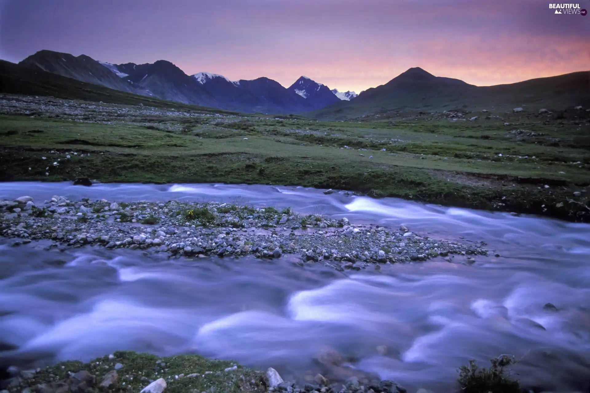 current, Mountain, River