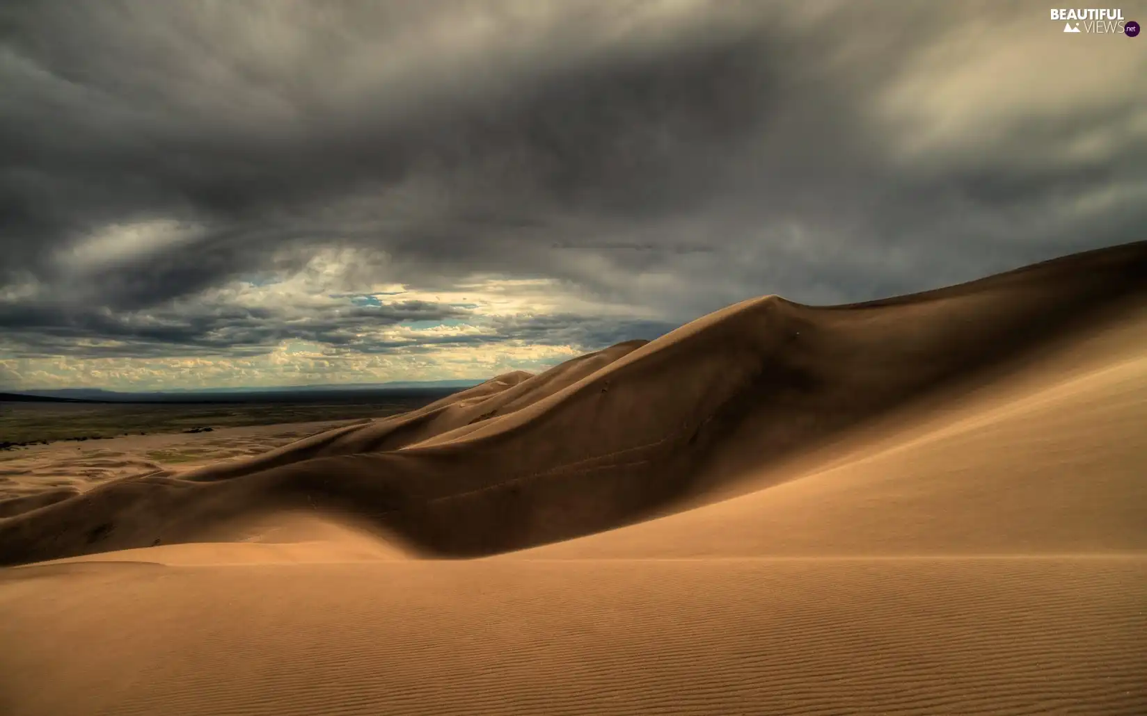 clouds, Desert