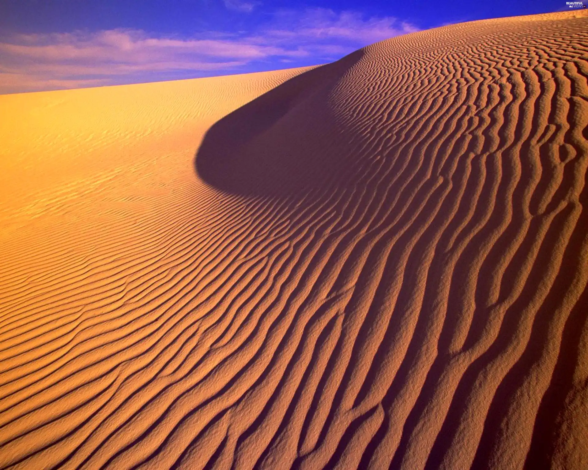 desert, wrinkled, facture