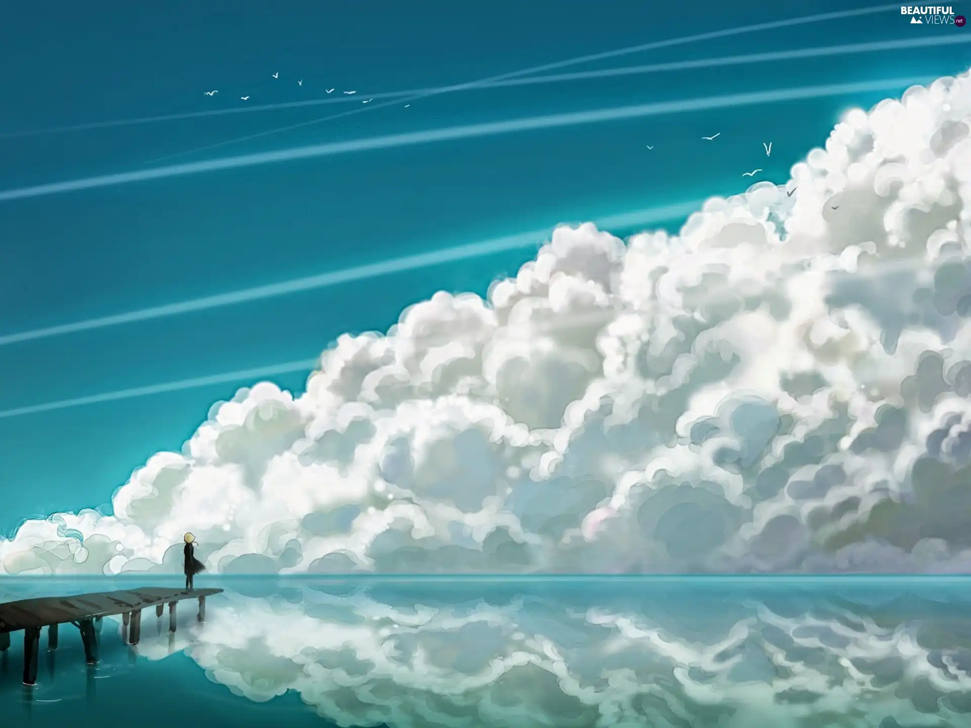 Cloud, Platform, graphics, lake