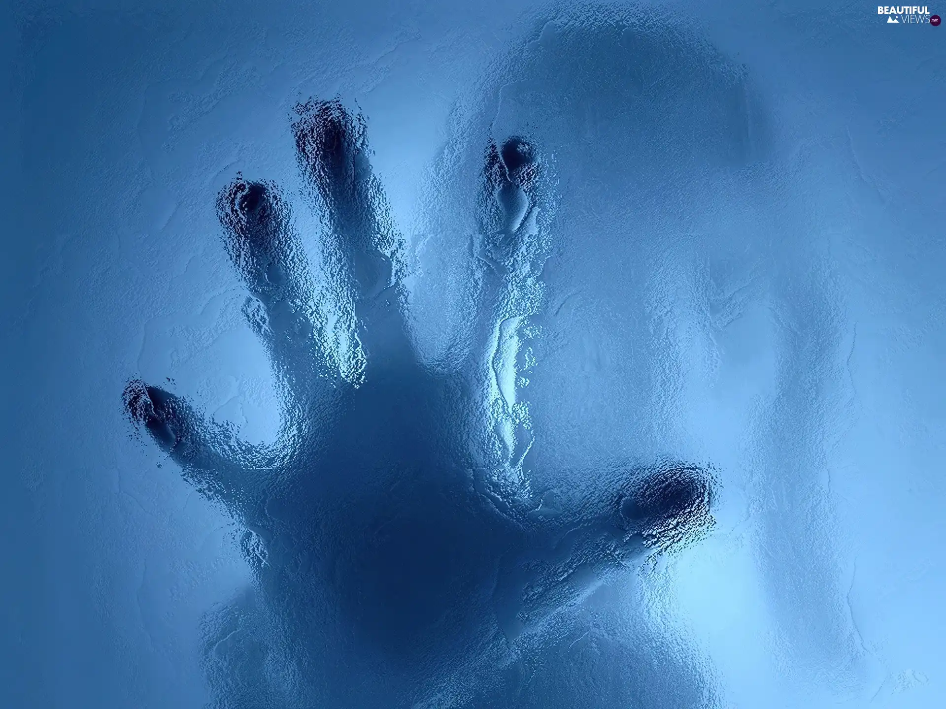 hand, Womens, tile, water, Frozen