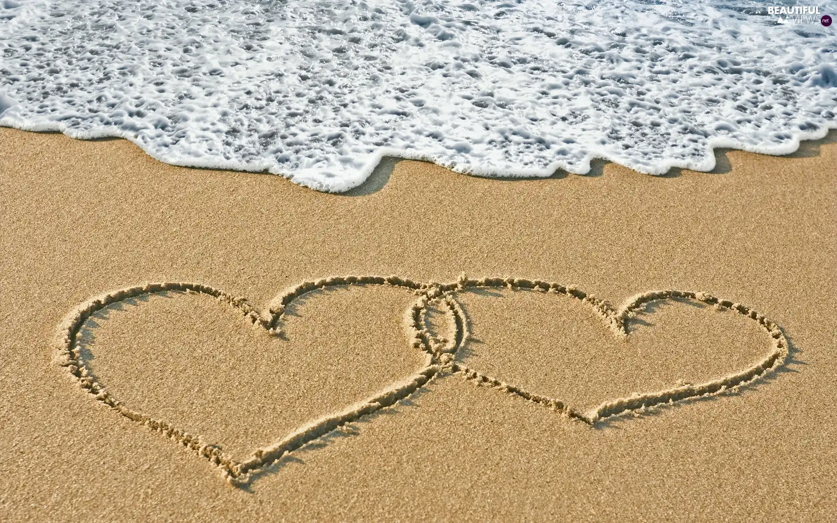 heart, Beaches, Sand