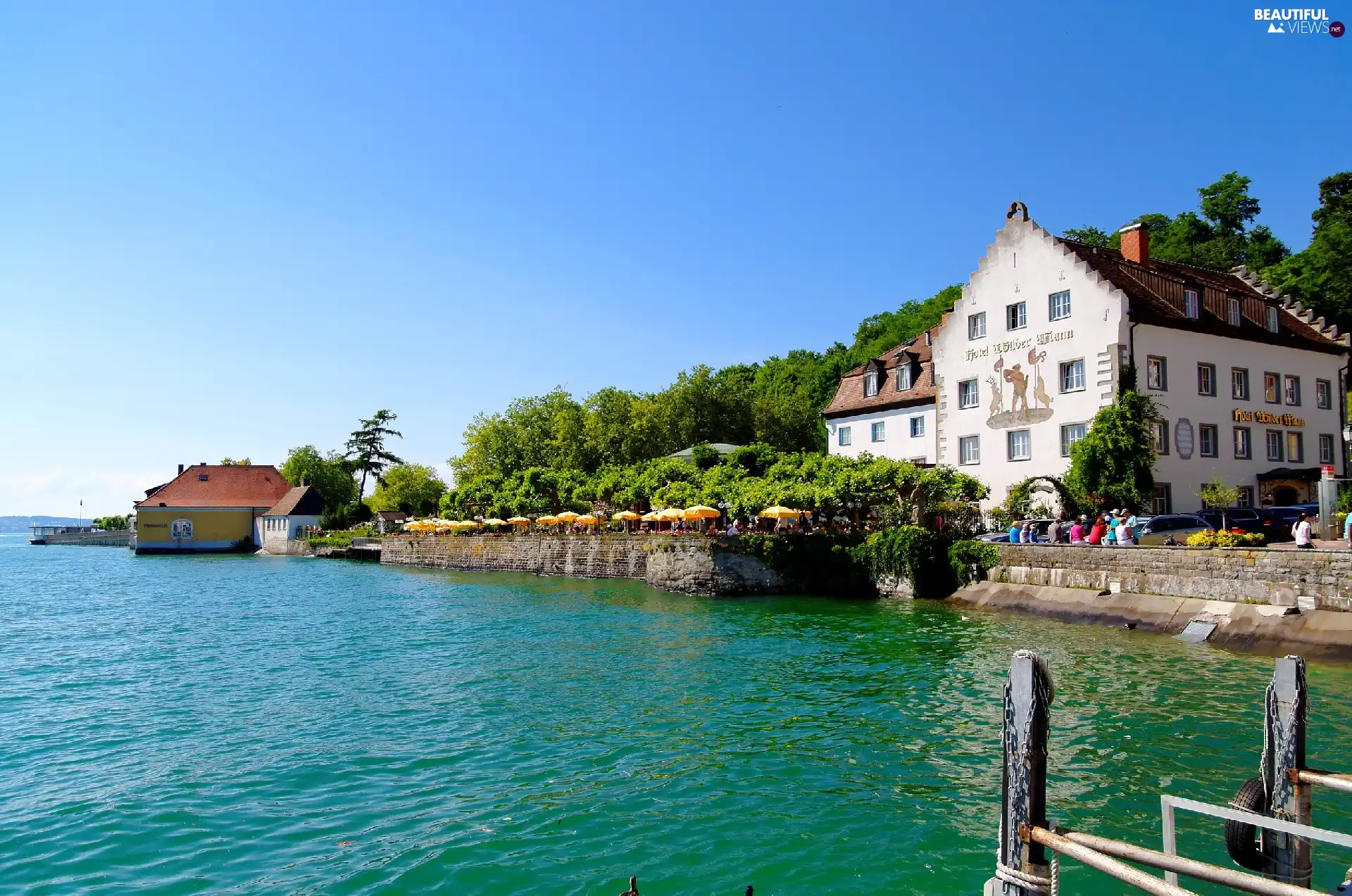 River, Restaurant, Hotel hall