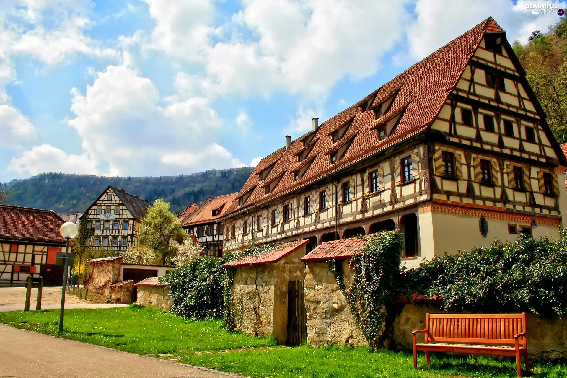 Baden, Blaubeuren, Hotel hall, Württemberg