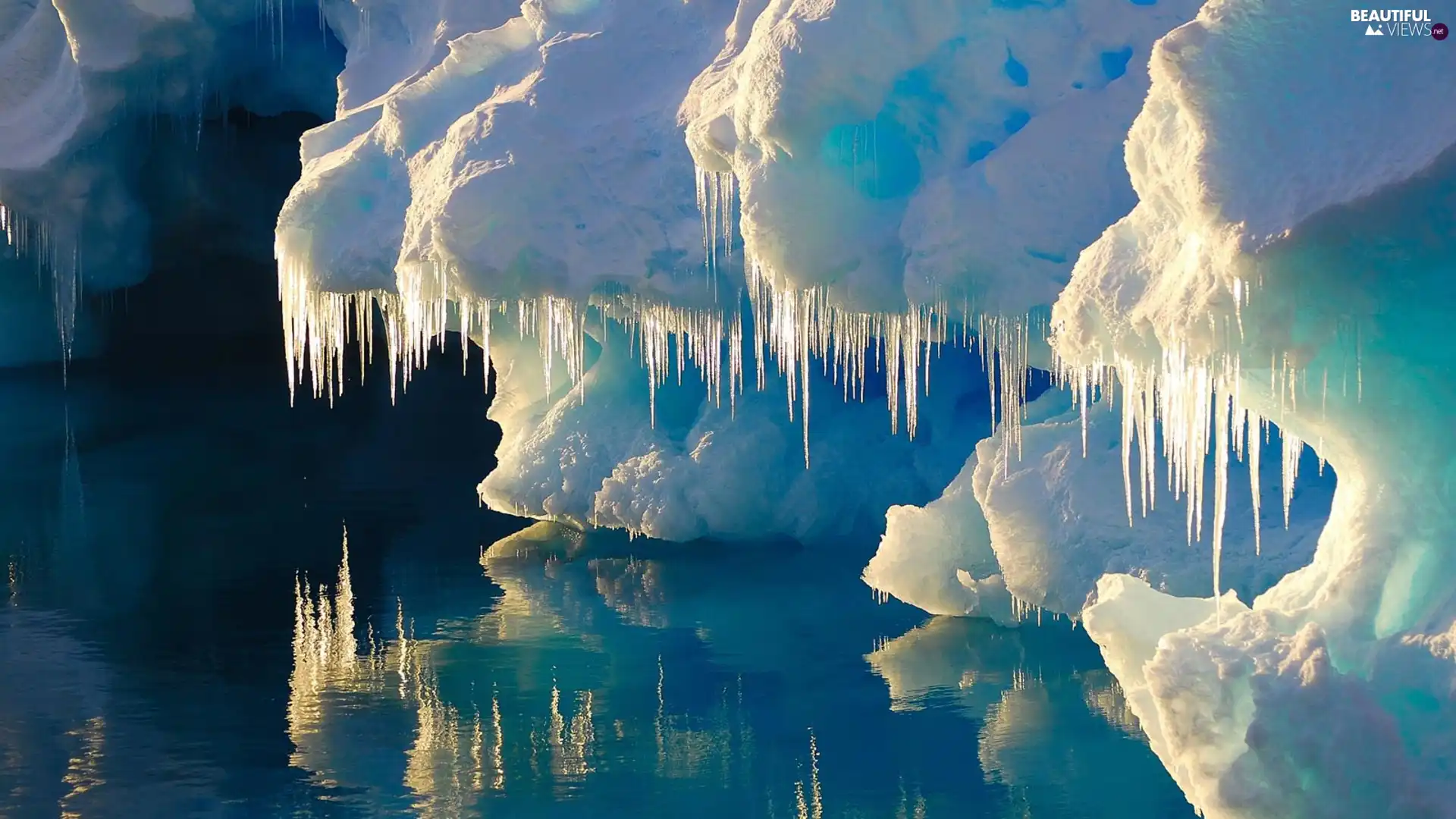 mountains, Ice