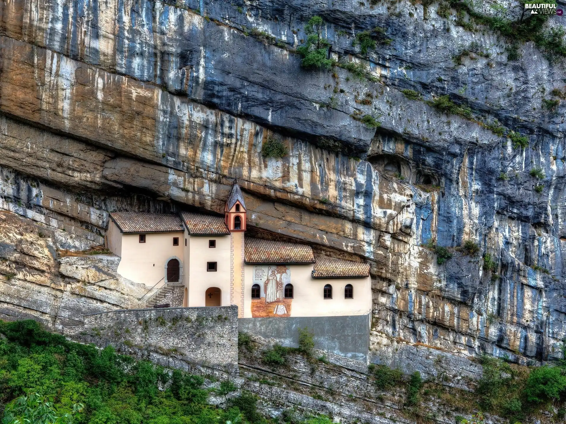 house, Rock, Italy, ##