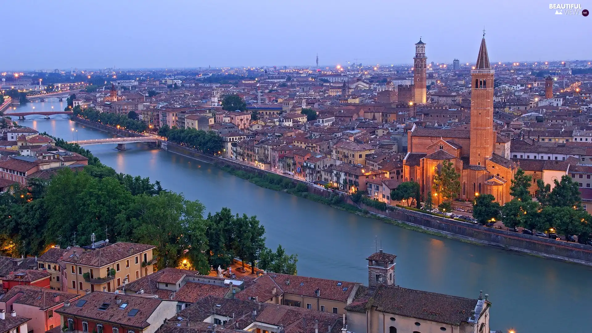 Italy, Town, Verona