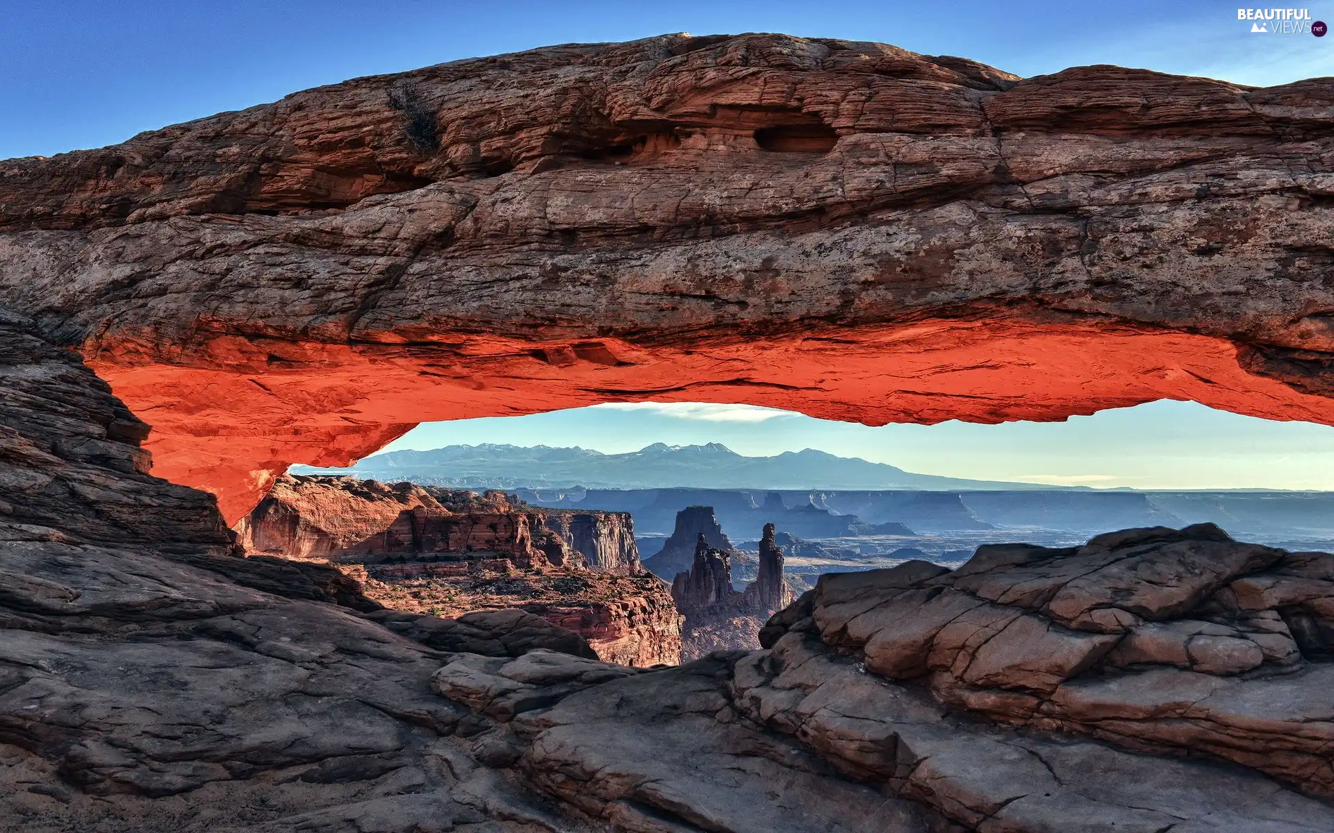 landscape, Mountains, rocks