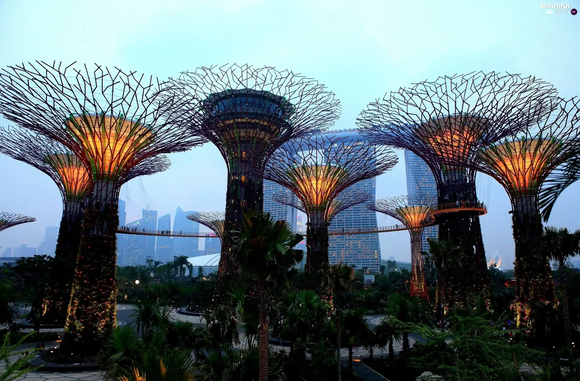 Garden, Marina Bay Sands, Singapur, Hotel hall