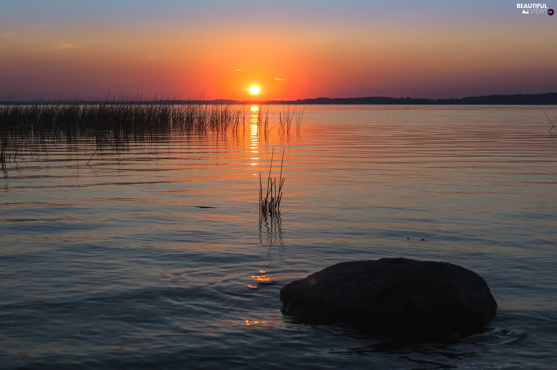 Sunrise, Sniardwy, Masuria, lake