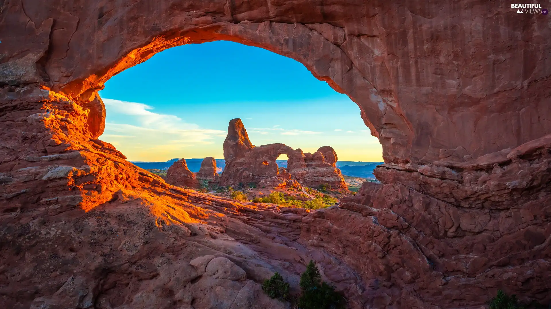Utah State, The United States, Arches National Park, Rock Formations, rocks