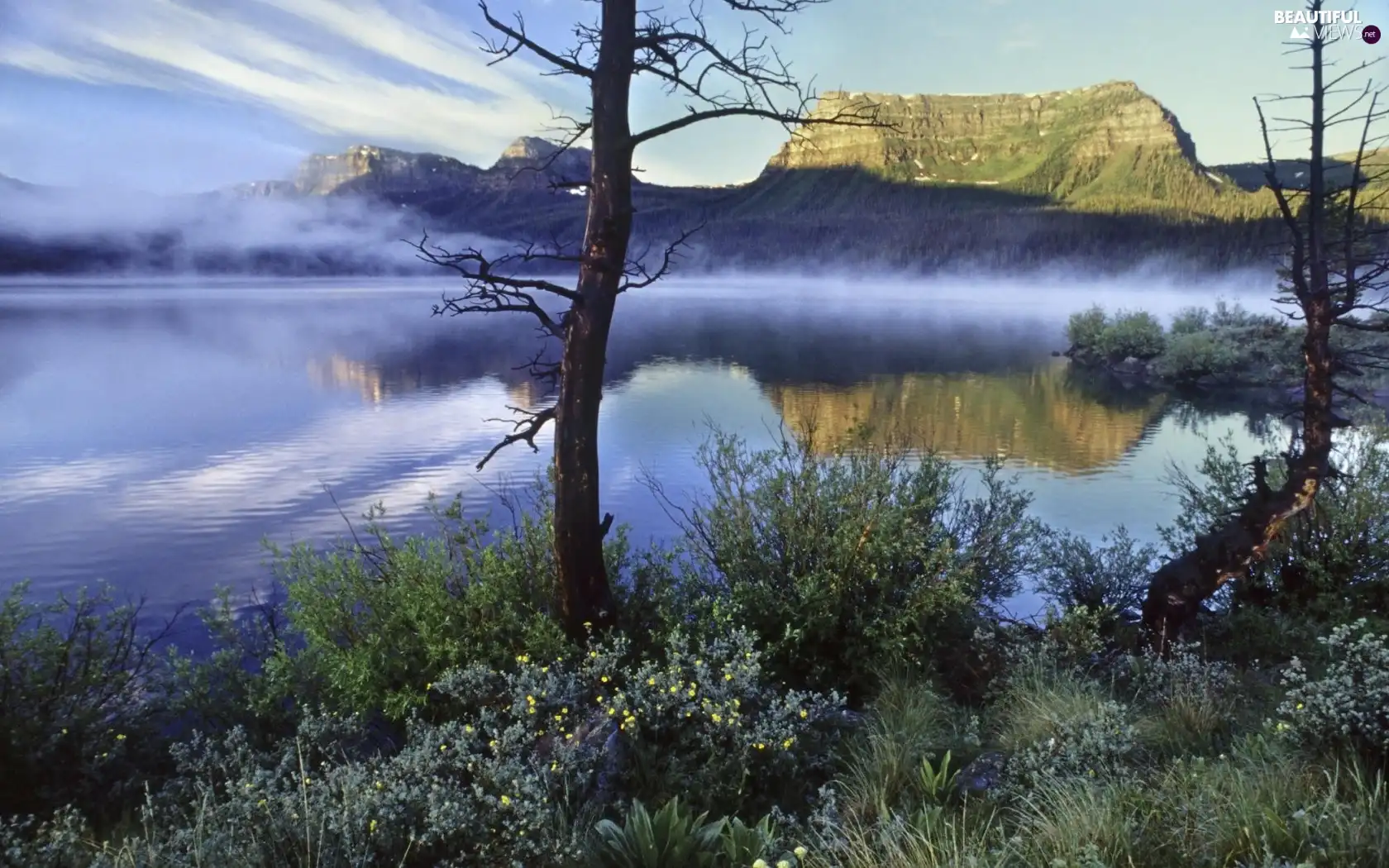 lake, USA, Park, Colorado, national, Mountains