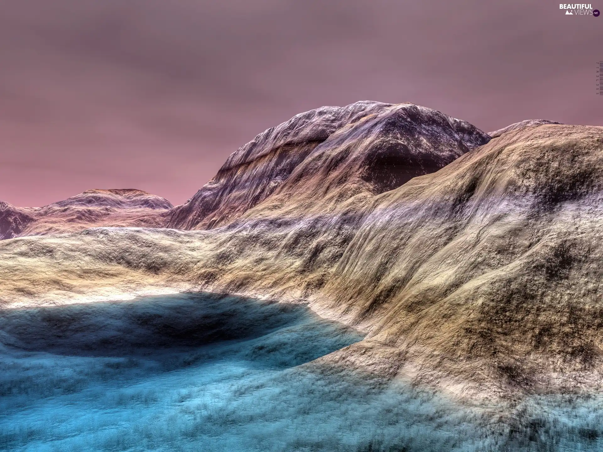 Mountains, peaks