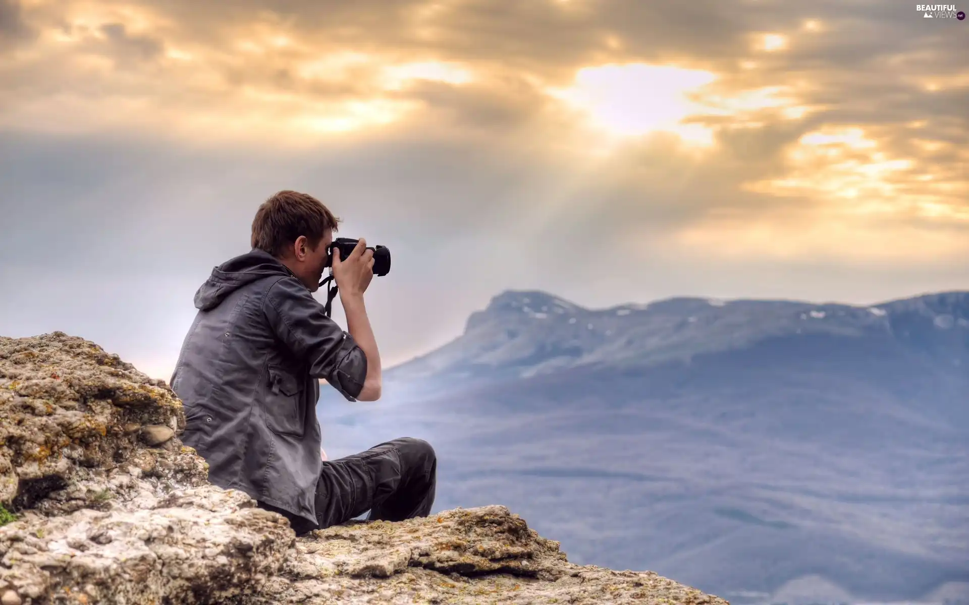 Mountains, photographer