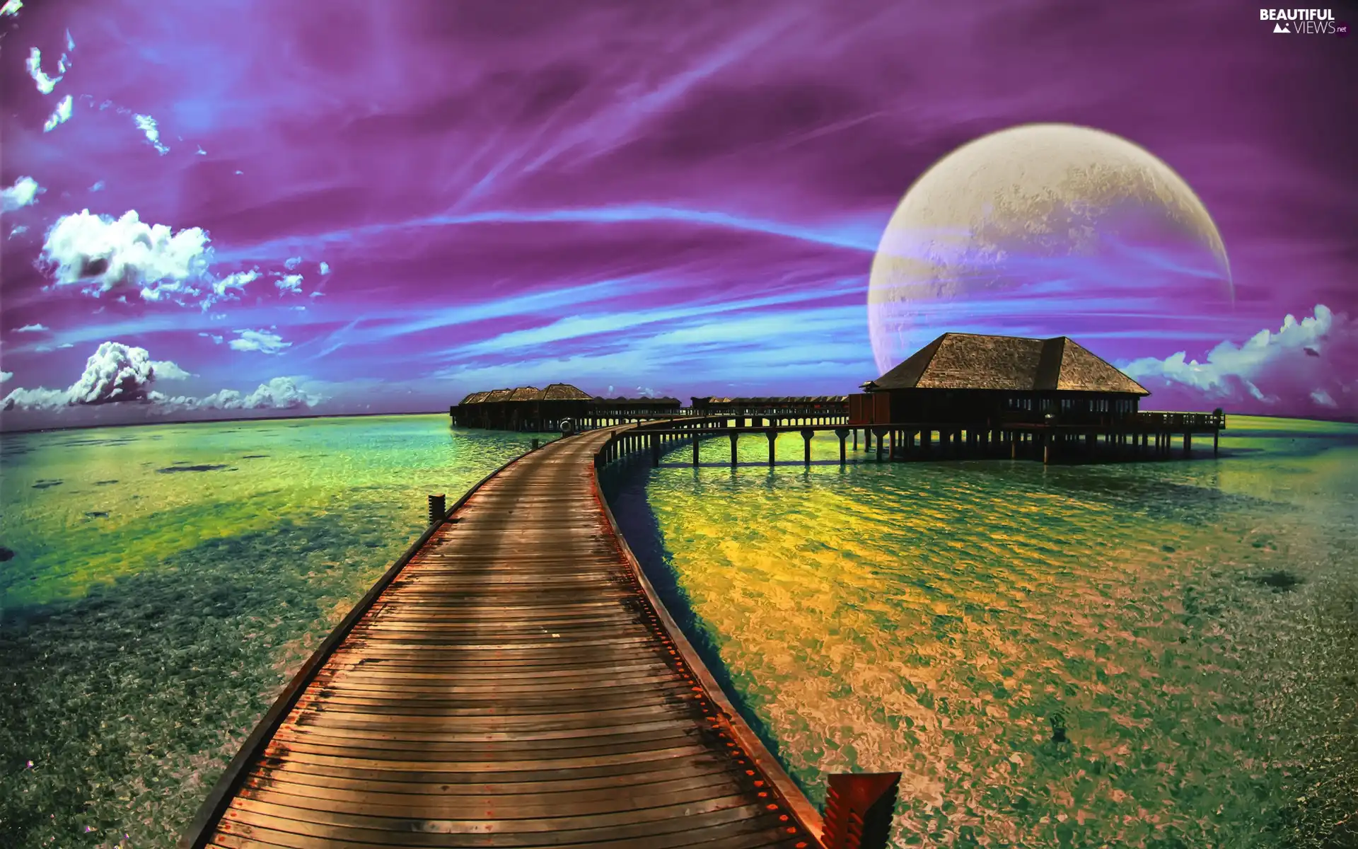 sea, Home, Planet, pier