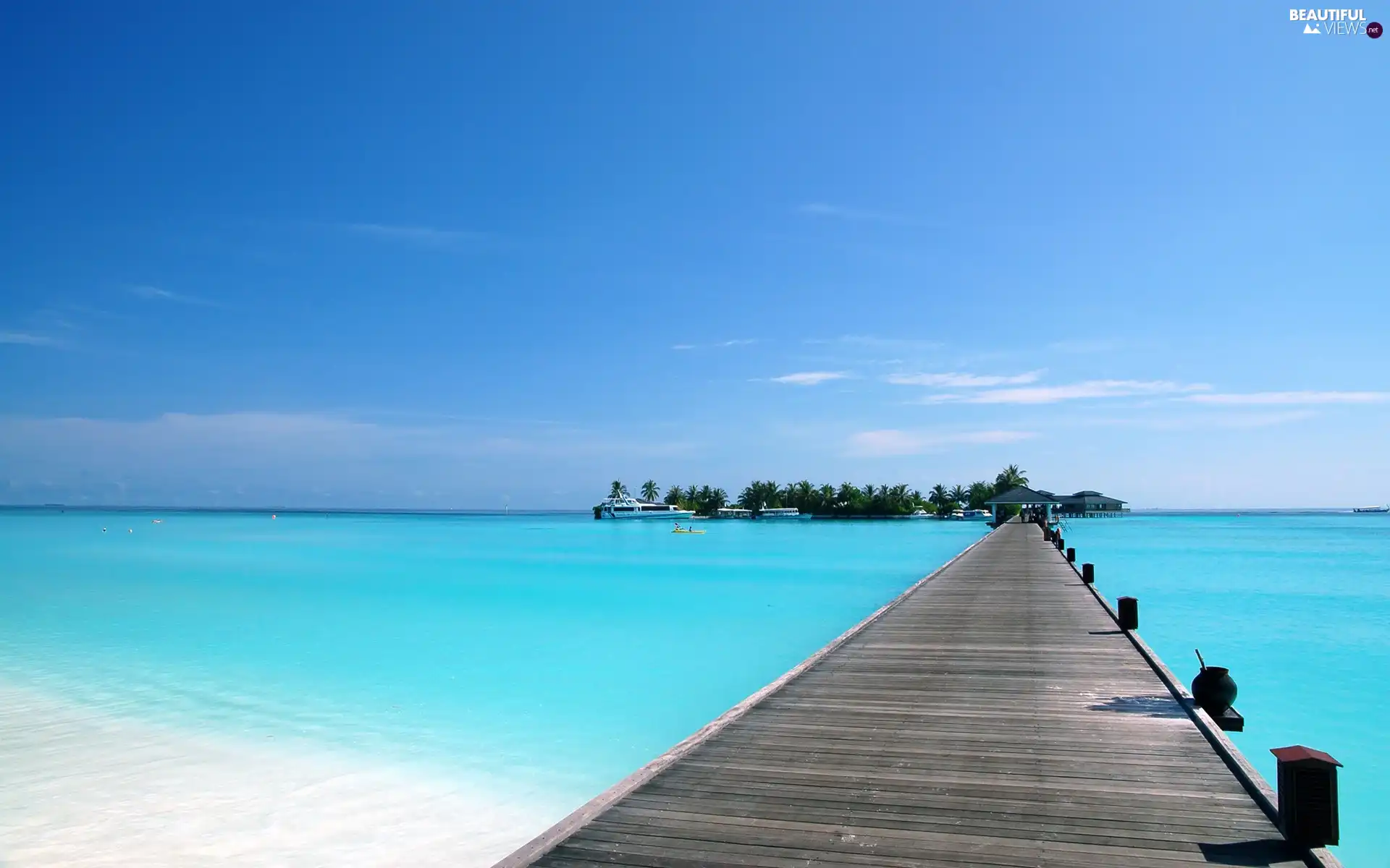 Platform, sea, Islet