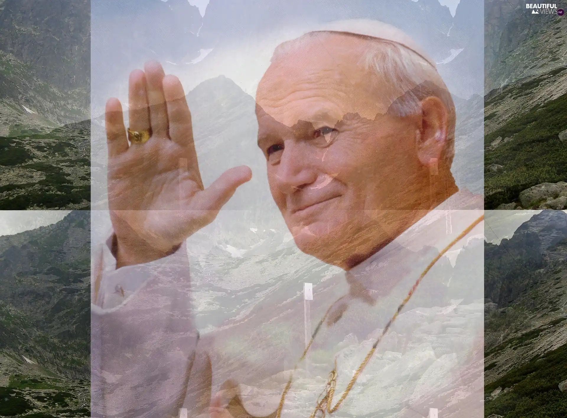 John Paul II, Mountains, pope