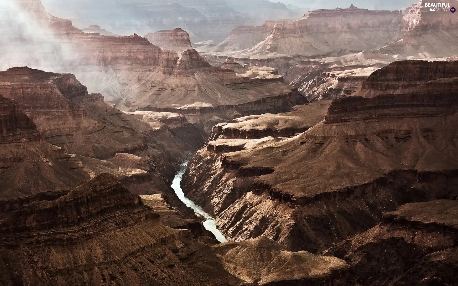 canyon, River